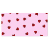 Roze - Hart - Lolly - Snoep Spatscherm Aluminium klein -3d_volledig