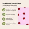 Roze - Hart - Lolly - Snoep Spatscherm Aluminium klein -zdetails_DE