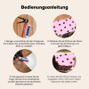 Roze - Hart - Lolly - Snoep Spatscherm Aluminium klein -zgebruik_DE