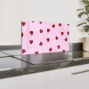 Roze - Hart - Lolly - Snoep Spatscherm Aluminium klein -zzproduct_nieuw