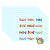 Snoepjes - Realistisch - Kleurrijk Placemat vinyl groot -zzsfeer3_Kitchenyeah-website