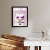 Kat - Love - Paars - Valentijn KitchenYeah - Keuken - Fotolijst klein -sfeer3