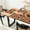 Pizza - Hart - Pepperoni - Tomaat Placemat vinyl groot -zzsfeer4_Kitchenyeah-website
