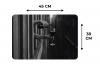 Wijnfles - Glas - Handen - Raam Placemat vinyl groot -specs
