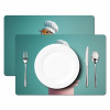 Roodborstje - Vogel - Koksmuts - Sokkel Placemat vinyl groot -zzsfeer2_Kitchenyeah-website