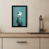 Kokatoe - Vogel - Koksmuts - Cute KitchenYeah - Keuken - Fotolijst klein -sfeer2