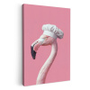 Flamingo - Roze - Koksmuts - Vogel KitchenYeah - Keuken - Canvas klein -3d