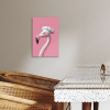Flamingo - Roze - Koksmuts - Vogel KitchenYeah - Keuken - Canvas klein -sfeer3