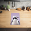 Pinguïn - Koksmuts - Lief - Paars Inductie beschermer vinyl 3mm middel -sfeer5