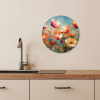 Kleurenexplosie in Bloei KitchenYeah - Keuken - Wandcirkel Forex klein -sfeer3