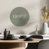Gastronomische Groet KitchenYeah - Keuken - Wandcirkel Forex klein -sfeer2