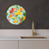 Tropische Overvloed KitchenYeah - Keuken - Wandcirkel Forex klein -sfeer1