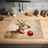 Kerst - Hert - Gewei - Kerstbal - Rendier Inductie beschermer vinyl 3mm middel -sfeer5