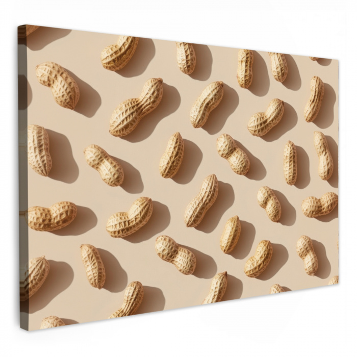 Pinda's - Patroon - Beige KitchenYeah - Keuken - Canvas klein -3d