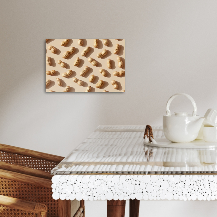 Pinda's - Patroon - Beige KitchenYeah - Keuken - Canvas klein -sfeer3