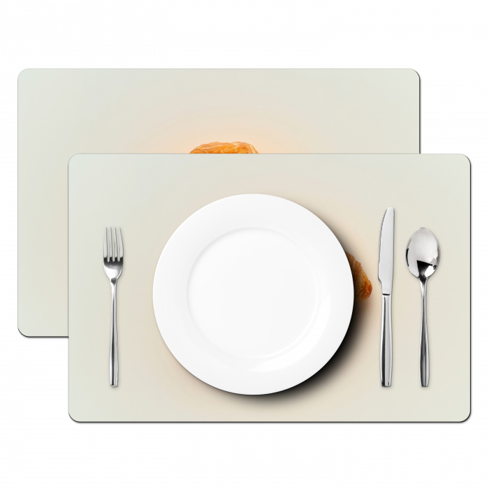 Croissant - Brood - Beige Placemat vinyl groot -zzsfeer2_Kitchenyeah-website