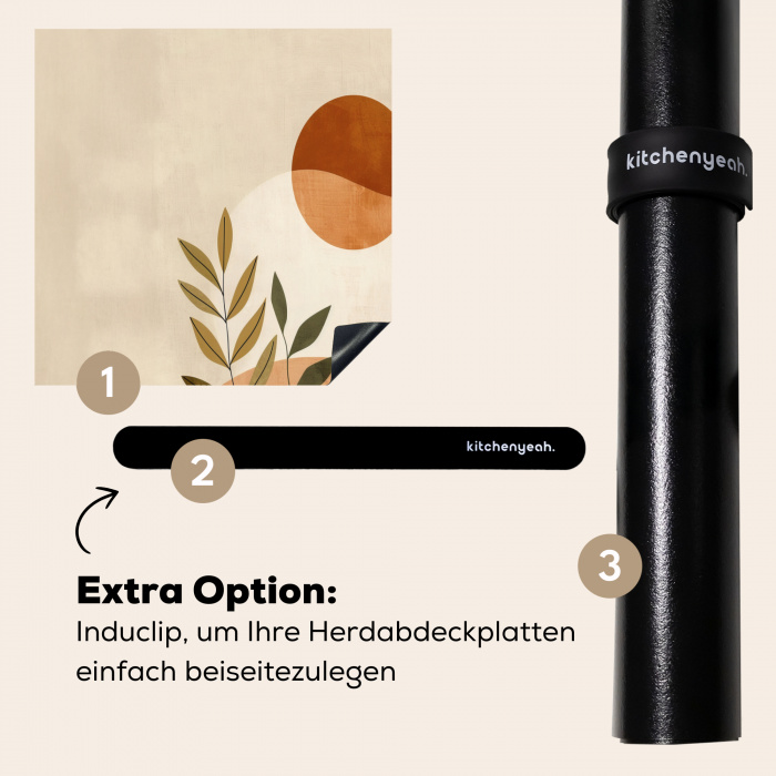 Takken - Vormen - Abstract Inductie beschermer vinyl 3mm middel -zzzzzzz-induclip_DE