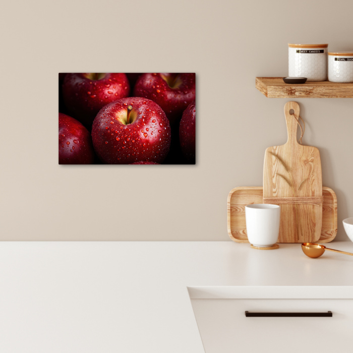 Rood - Appels - Fruit KitchenYeah - Keuken - Canvas klein -sfeer1