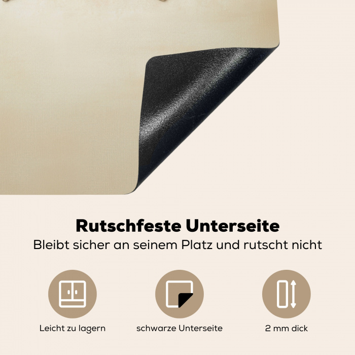 Beige - Vintage - Bestek Inductie beschermer vinyl 3mm middel -tsfeer4_DE