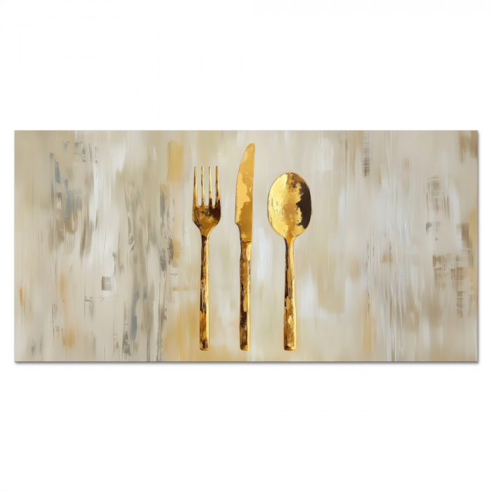 Verf - Goud - Bestek Spatscherm Aluminium klein -3d_volledig