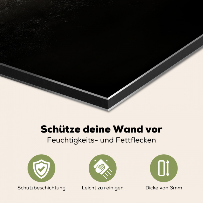 Zwart - Lepel - Caviar Spatscherm Aluminium klein -zcloseup_DE