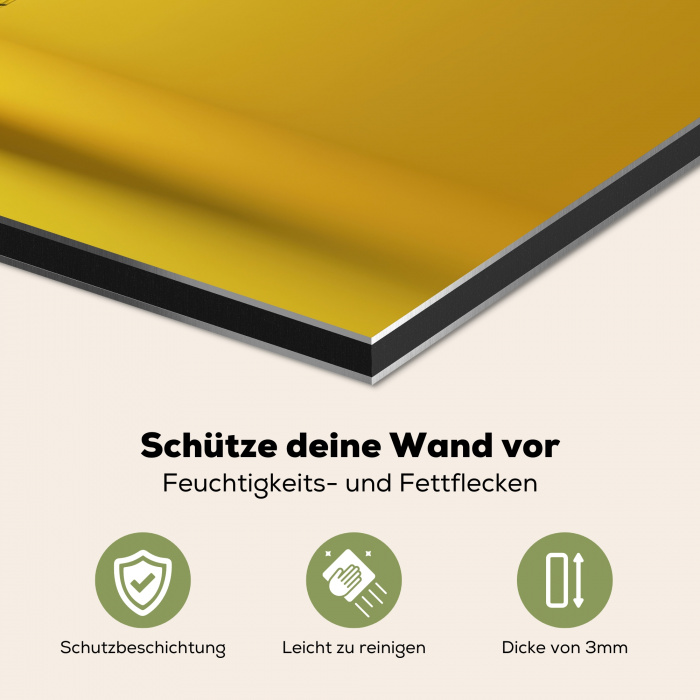 Avocado - Discobal - Geel - Glitter Spatscherm Aluminium klein -zcloseup_DE