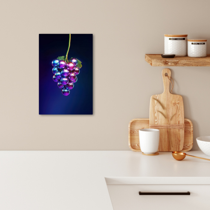 Paars - Disco - Feest - Druif KitchenYeah - Keuken - Canvas klein -sfeer1