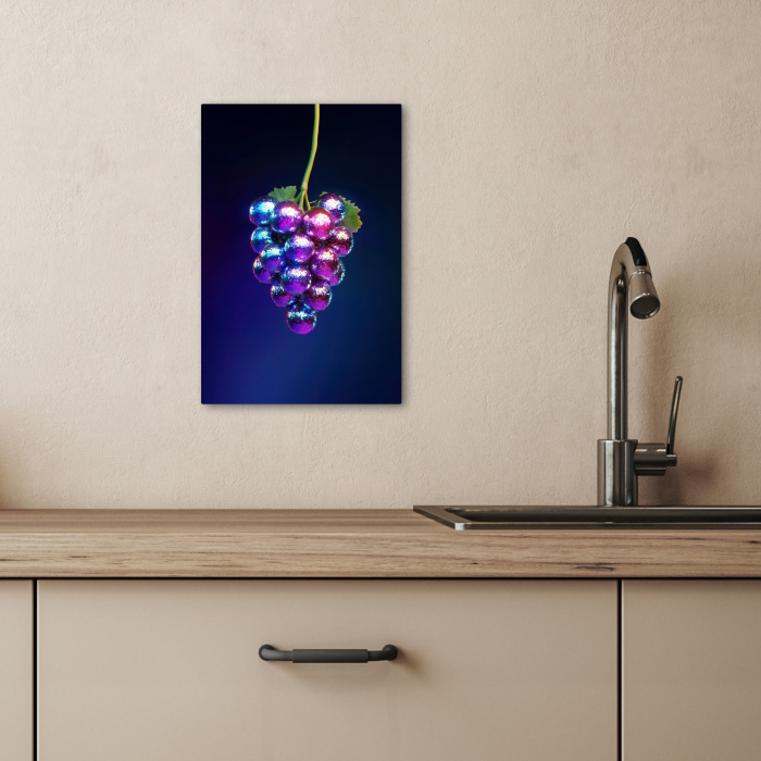 Paars - Disco - Feest - Druif KitchenYeah - Keuken - Canvas klein -sfeer2