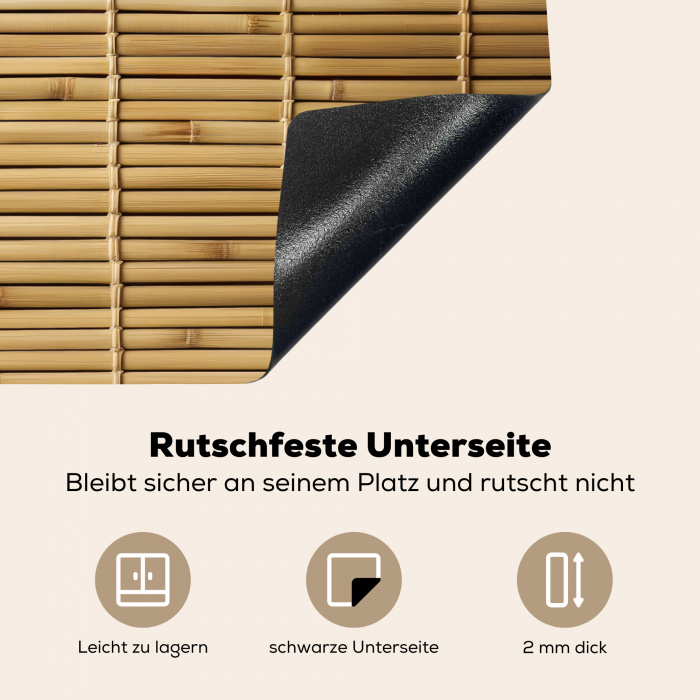 Symmetrie van Bamboe Inductie beschermer vinyl 3mm middel -tsfeer4_DE