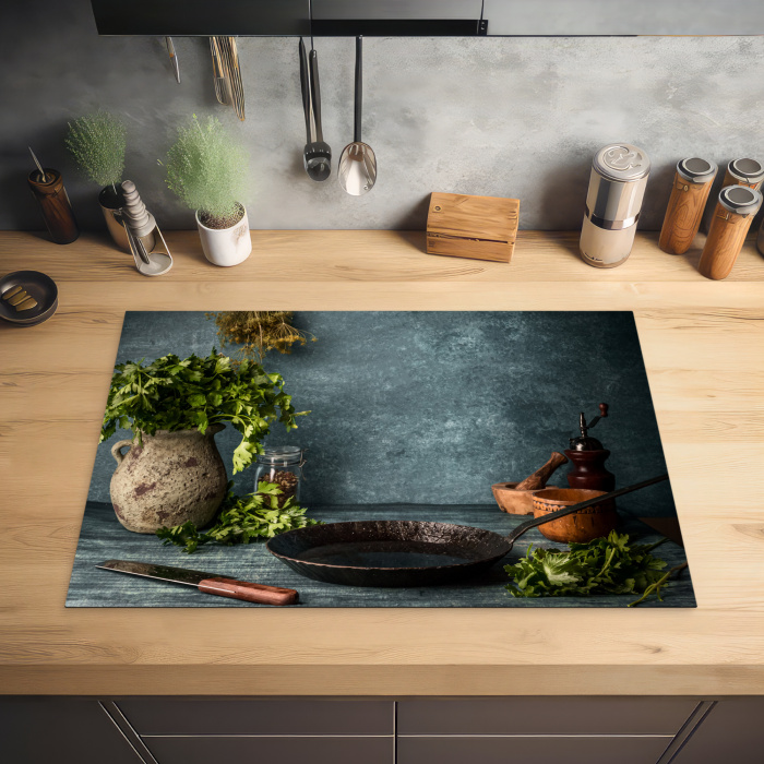 Stilte voor het Koken Inductie beschermer vinyl 3mm klein -sfeer5