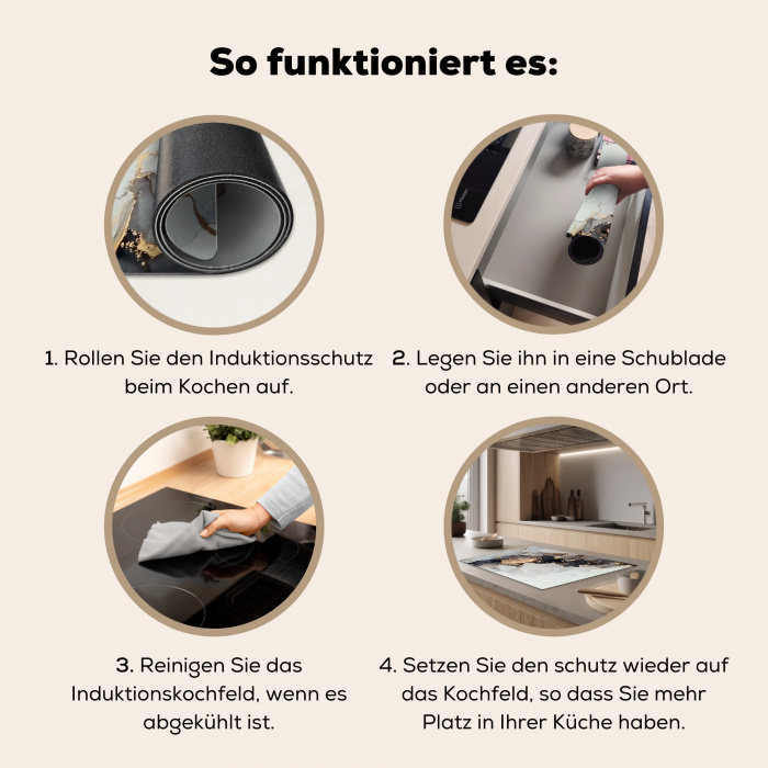 Mysterie van de Diepzee Inductie beschermer vinyl 3mm klein -tsfeer9_DE