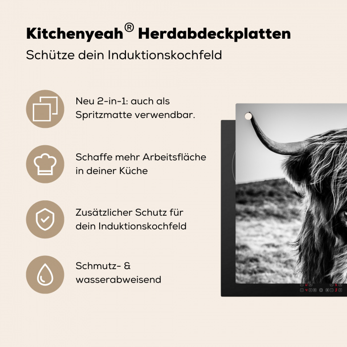 Stille Kracht Inductie beschermer vinyl 3mm middel -zzzzzzusp-haakje_DE