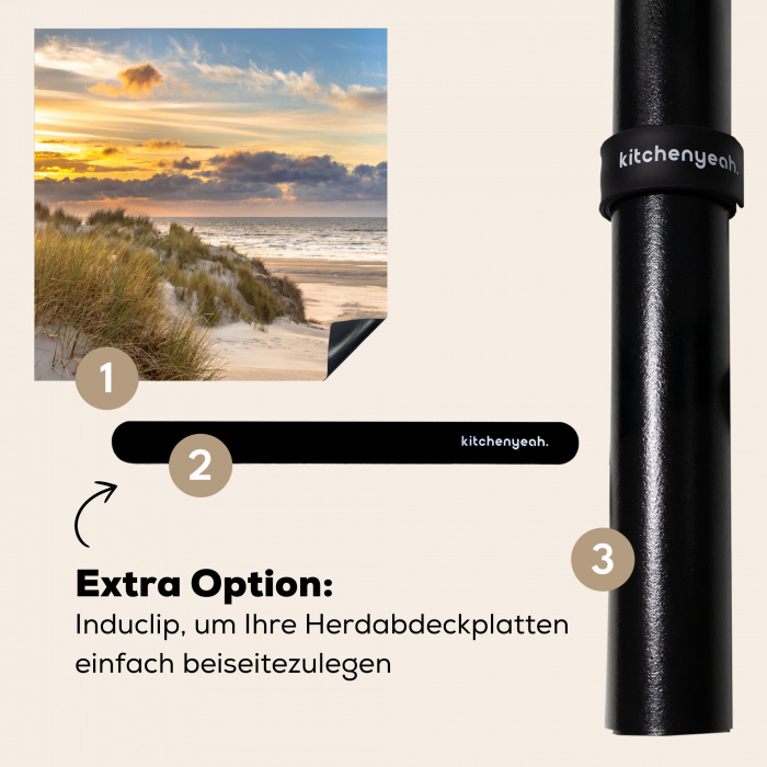 Zachte Schemering op het Duin Inductie beschermer vinyl 3mm middel -zzzzzzz-induclip_DE