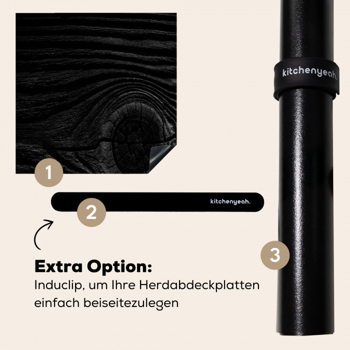 Geheugen van de Tijd Inductie beschermer vinyl 3mm klein -zzzzzzz-induclip_DE