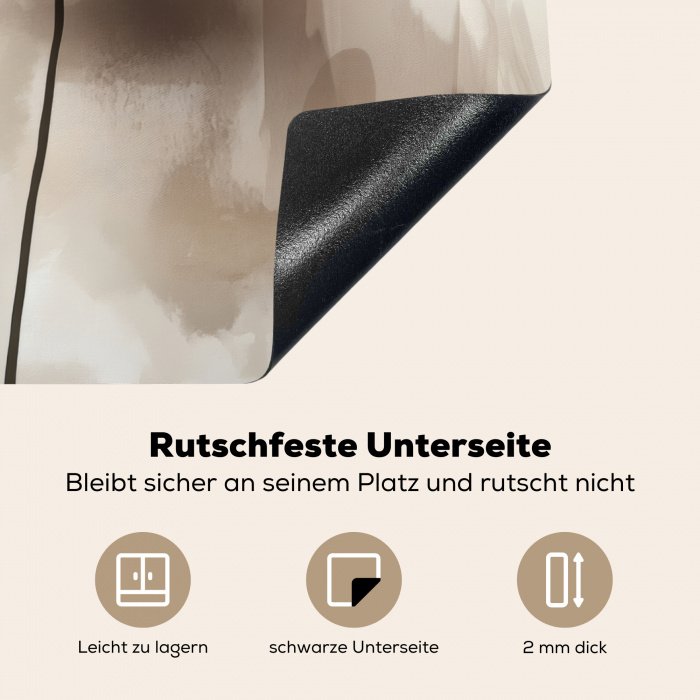 Bloem - Beige - Verf - Schaduw Inductie beschermer vinyl 3mm middel -tsfeer4_DE