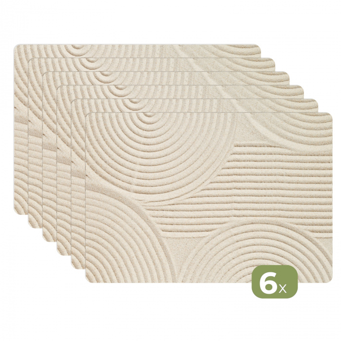 Zen Zandpatronen Placemat vinyl groot -zzsfeer3_Kitchenyeah-website
