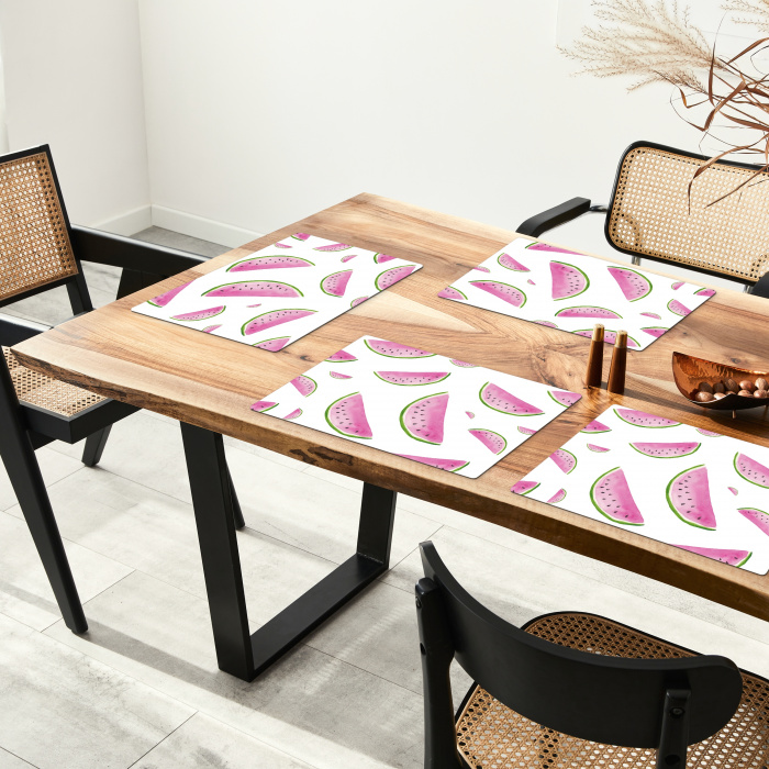 Zomerse Watermeloenen Placemat vinyl groot -zzsfeer4_Kitchenyeah-website