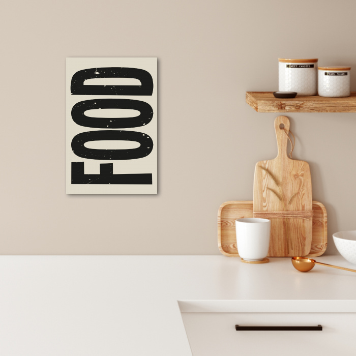 Japandi - Eten - Vintage - Decoratie KitchenYeah - Keuken - Canvas klein -sfeer1