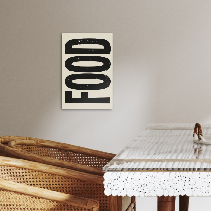 Japandi - Eten - Vintage - Decoratie KitchenYeah - Keuken - Canvas klein -sfeer3