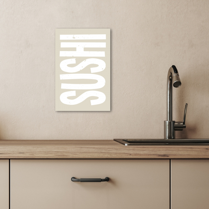 Sushi - Eten - Decoratie - Vintage KitchenYeah - Keuken - Canvas klein -sfeer2