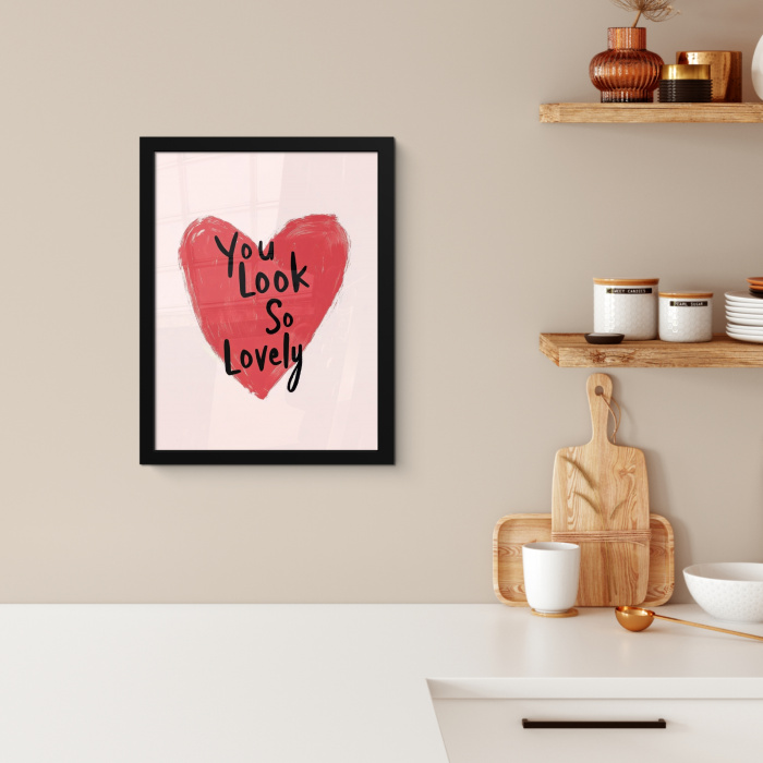 Hart - Rood - Valentijn KitchenYeah - Keuken - Fotolijst klein -sfeer1