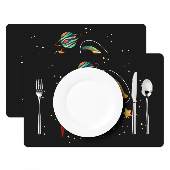 Quotes - 'Roar' - Dinosaurus - Spreuken - Kids - Jongens - Meisjes - Kinderen Placemat vinyl groot -zzsfeer2_Kitchenyeah-website
