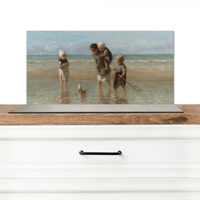 Kinderen der Zee Spatscherm Aluminium klein -3d_zonderpan
