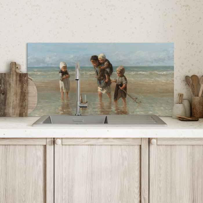 Kinderen der Zee Spatscherm Aluminium klein -sfeer2