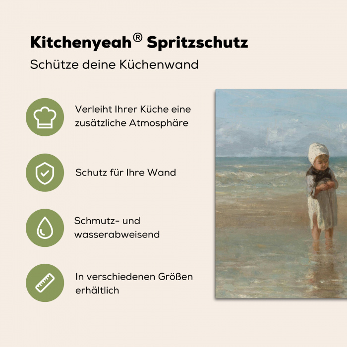 Kinderen der Zee Spatscherm Aluminium klein -zdetails_DE