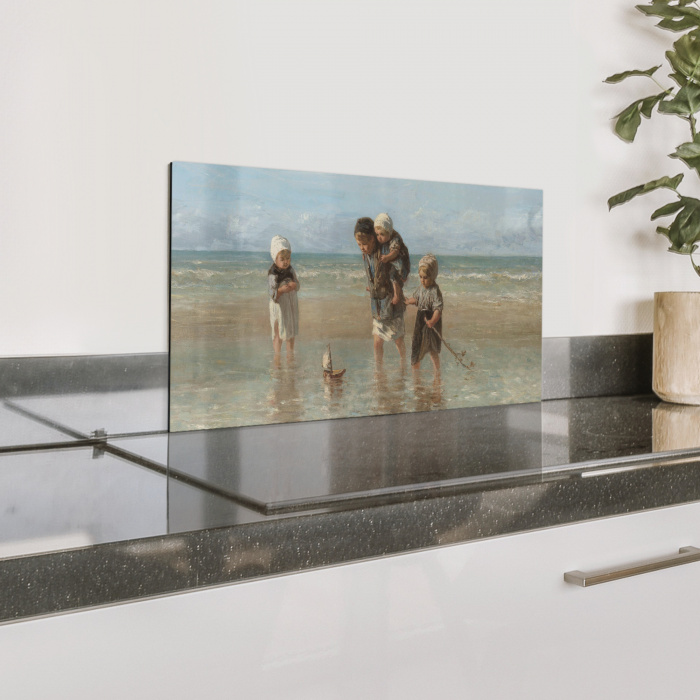Kinderen der Zee Spatscherm Aluminium klein -zzproduct_nieuw