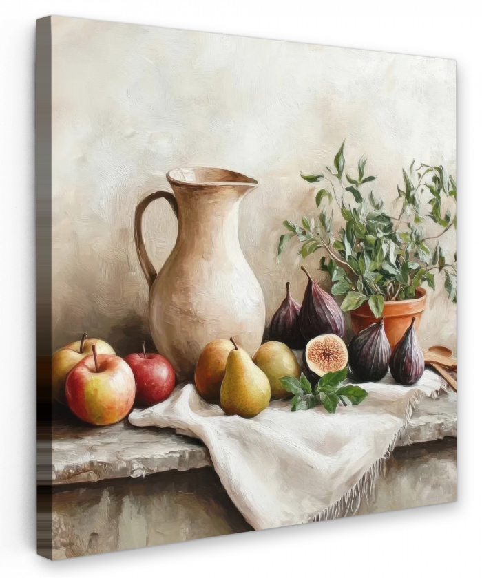 Fruit - Kruiden - Landelijk canvas 2cm klein -z3d