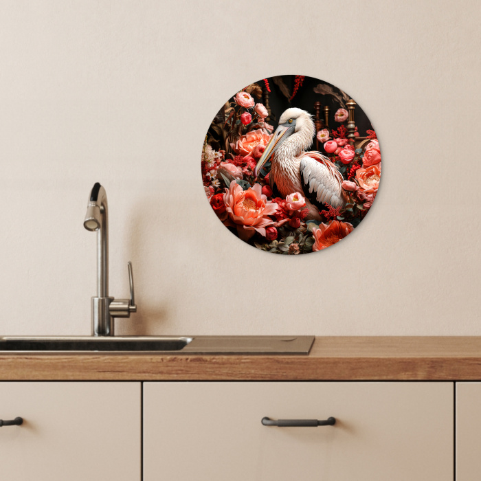 Sierlijke Rust KitchenYeah - Keuken - Wandcirkel Forex klein -sfeer3