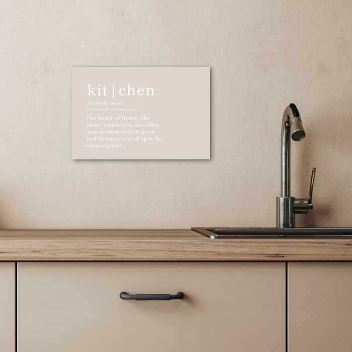 Keuken: Meer dan een Ruimte KitchenYeah - Keuken - Canvas klein -sfeer2