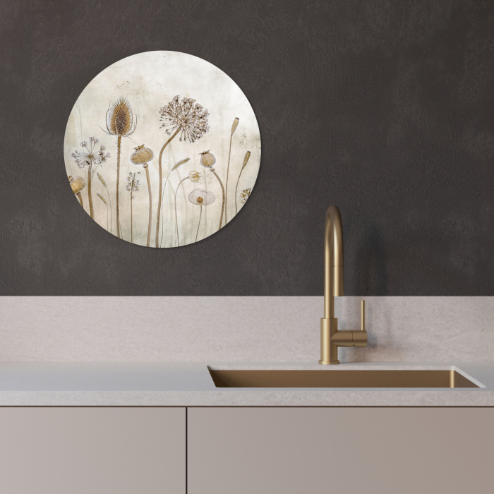 Herfstherinneringen KitchenYeah - Keuken - Wandcirkel Forex klein -sfeer1